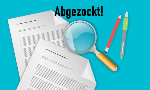 abgezockt